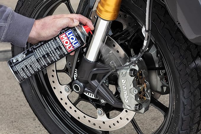 BUNDLE - PRODUKT | NICHT EINZELN BESTELLEN | LIQUI MOLY Motorbike Ketten- und Bremsenreiniger | 500 ml | Motorrad | Kettenreiniger | Bremsenreiniger | Kettenpflege | Schnellreiniger