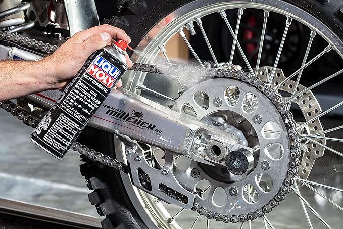 BUNDLE - PRODUKT | NICHT EINZELN BESTELLEN | LIQUI MOLY Motorbike Ketten- und Bremsenreiniger | 500 ml | Motorrad | Kettenreiniger | Bremsenreiniger | Kettenpflege | Schnellreiniger