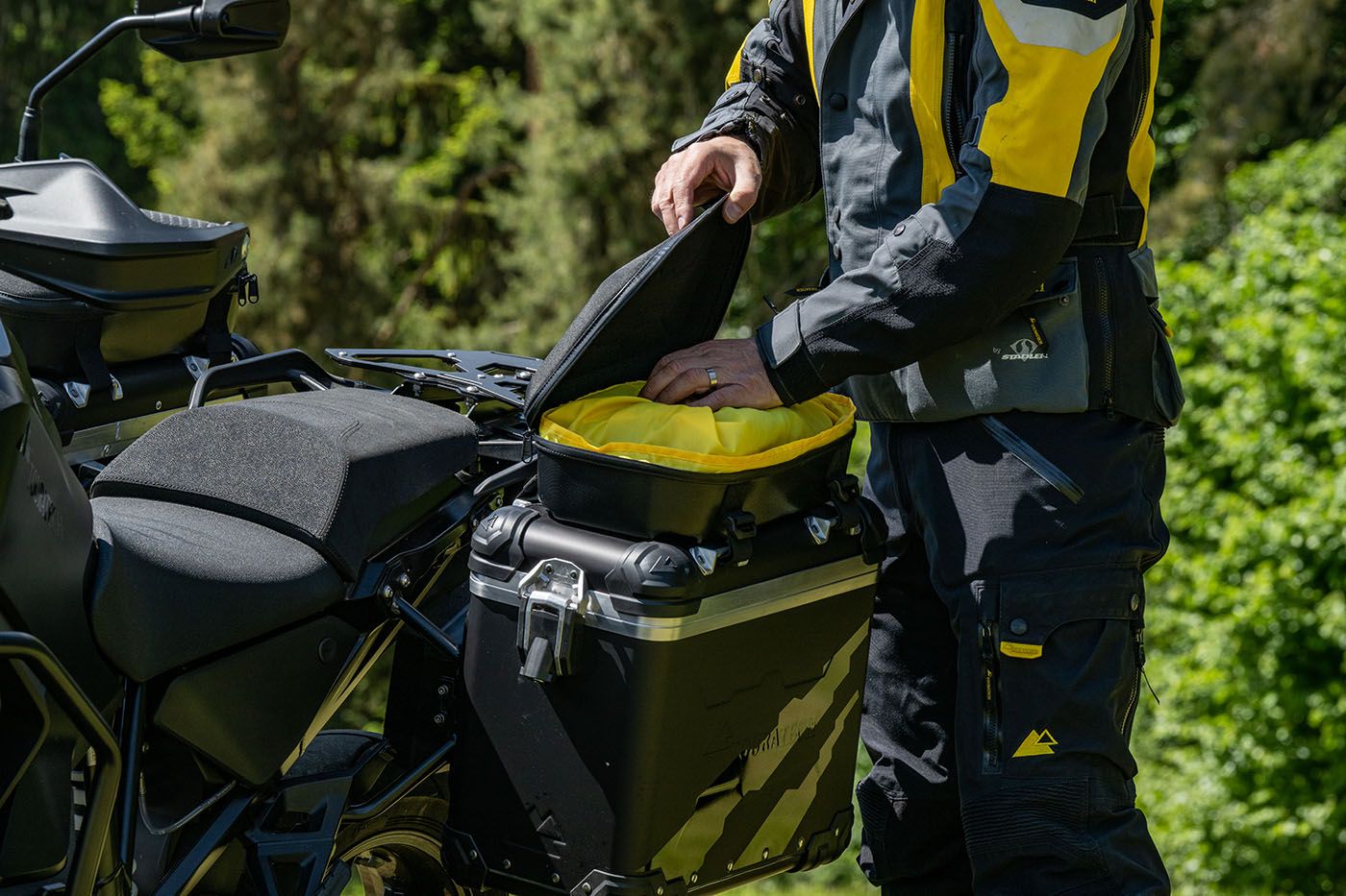 Kofferdeckeltasche EVO für ZEGA- und BMW Aluminiumkoffer