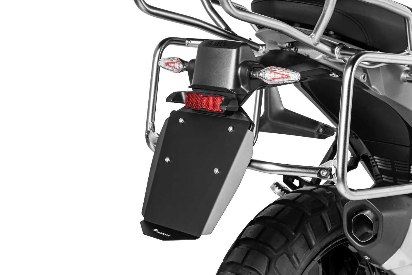 Spritzschutz unter Kennzeichen BMW R1300GS