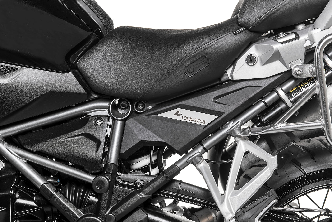 Seitendeckel mit Steckdosenvorbereitung für BMW R1250GS/ R1250GS Adventure/ R1200GS ab 2013 / R1200GS Adventure ab 2014 (Satz)