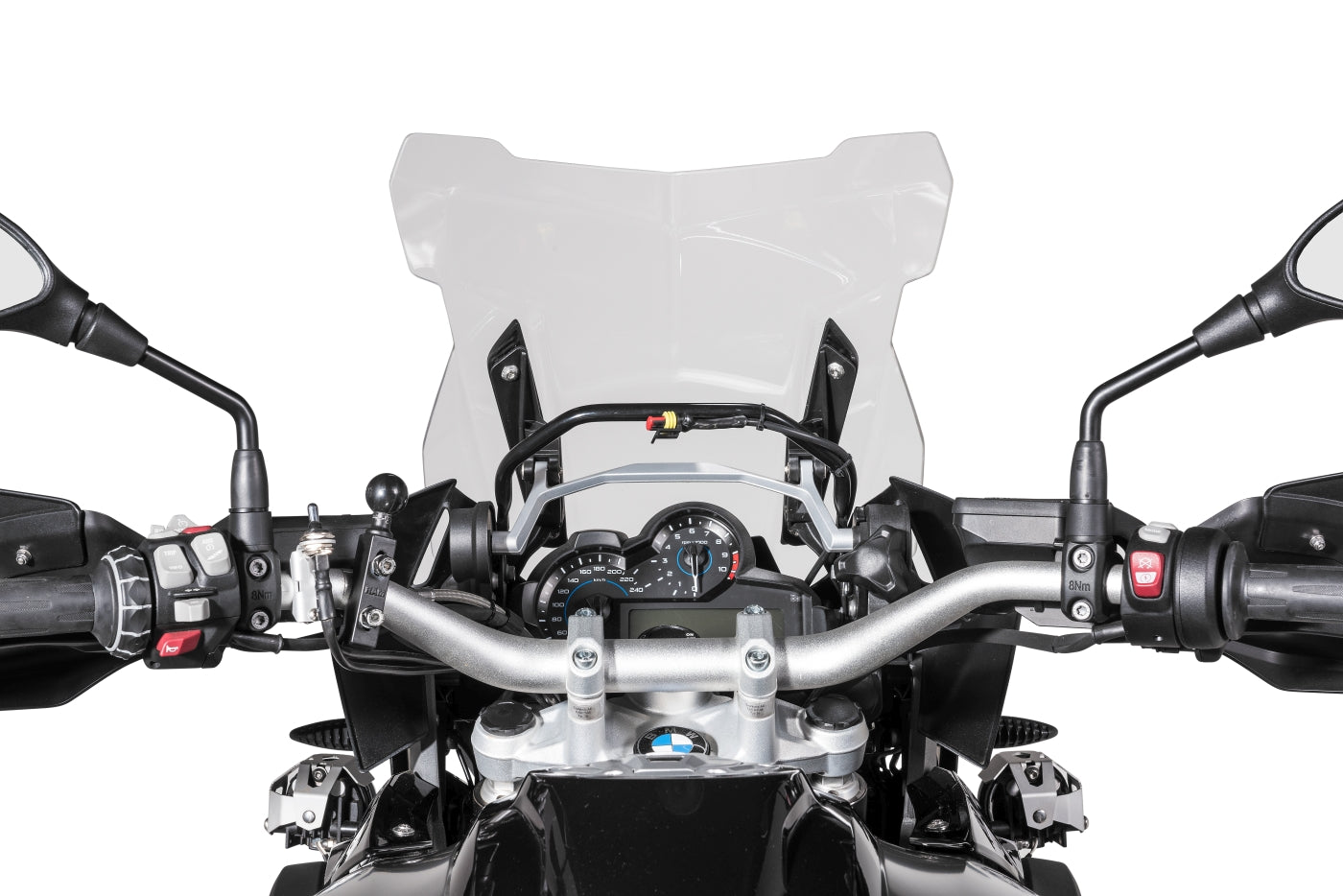 Windschild, S, transparent, für BMW R1250GS/ R1250GS Adventure/ R1200GS (LC)/ R1200GS Adventure (LC)