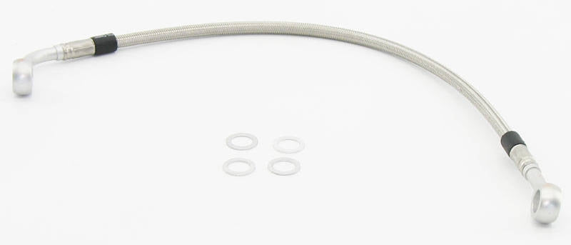 Stahlflex-Bremsleitung für BMW F650GS / F650GS Dakar vorne mit ABS *obere Leitung*, 3 cm länger als Original