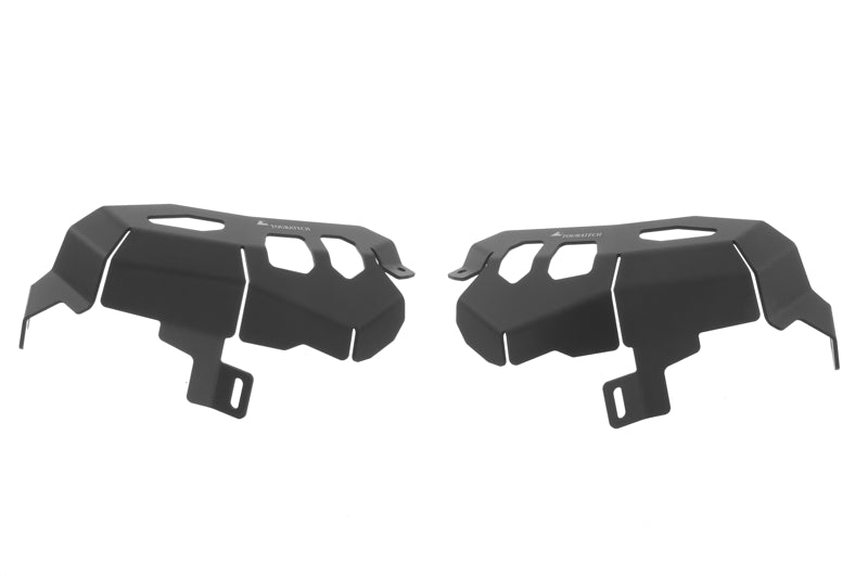 Zylinderschutz / Ventildeckelschutz Alu schwarz, für BMW R1200GS ab 2013/ BMW R1200RT ab 2014/ BMW R1200R ab 2015/ BMW R1200RS