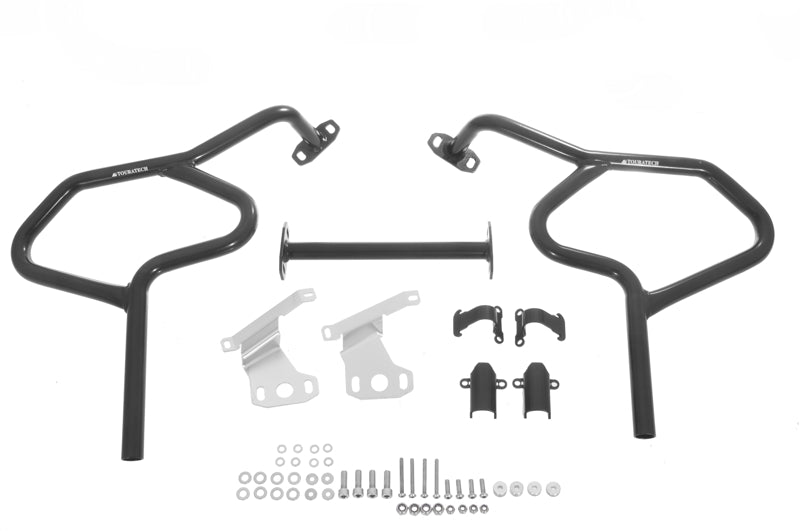 Sturzbügelerweiterung Edelstahl schwarz, für BMW R1200GS (2013-2016)