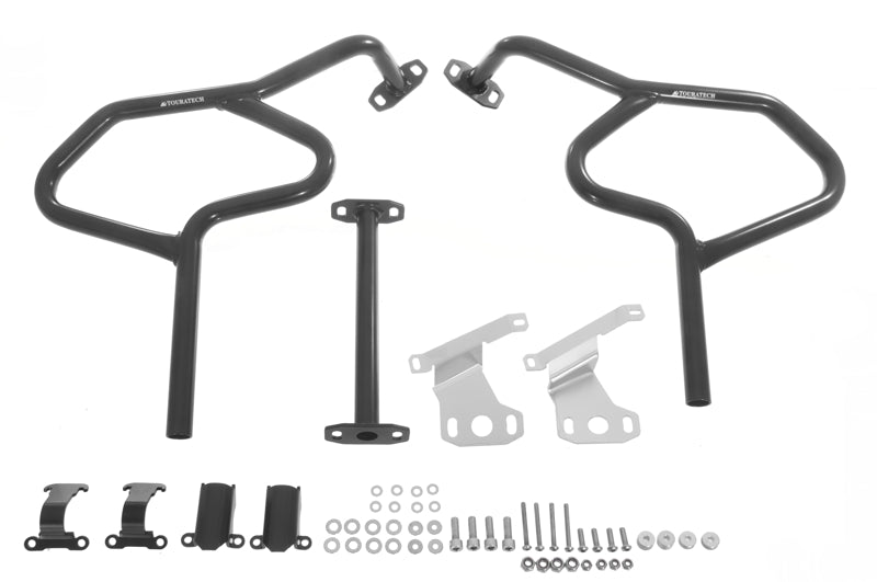 Sturzbügelerweiterung Edelstahl schwarz, für BMW R1200GS (2013-2016)