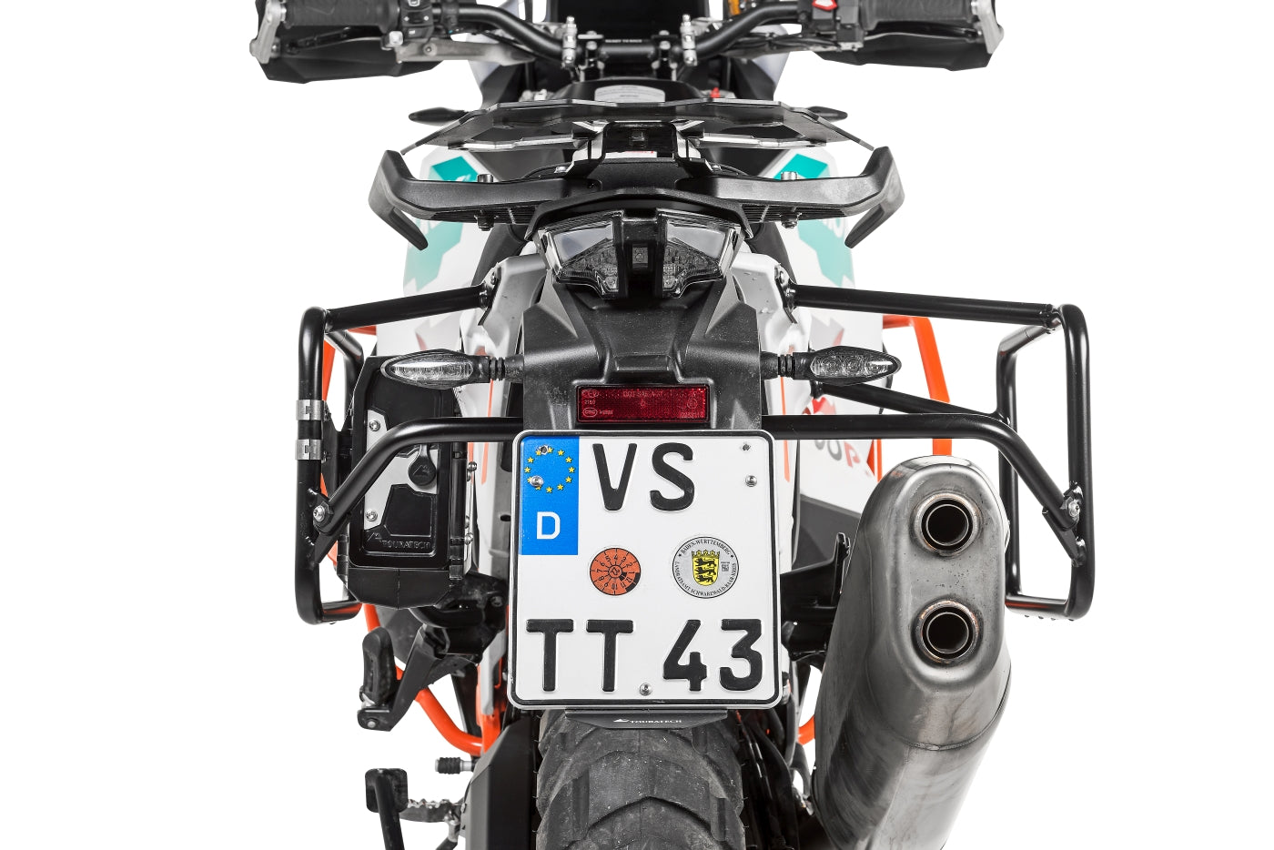 Kofferträger Edelstahl schwarz KTM 1290 Super Adventure S/R ab 2021