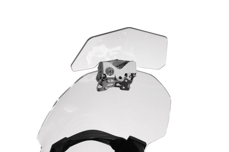 Spoiler für Windschild, abschließbar, für Yamaha XT1200Z, Ducati Multistrada 1200 (-2014), Triumph Tiger 800 (-2014)/ 1200 (2022-), Honda CRF1100L / CRF1000L