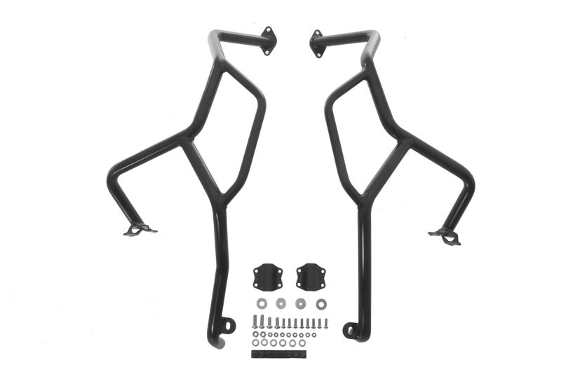 Sturzbügelerweiterung für BMW F700GS/BMW F800GS ab 2013, Edelstahl in schwarz