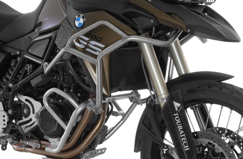 Sturzbügelerweiterung Edelstahl für BMW F700GS, F800GS ab 2013