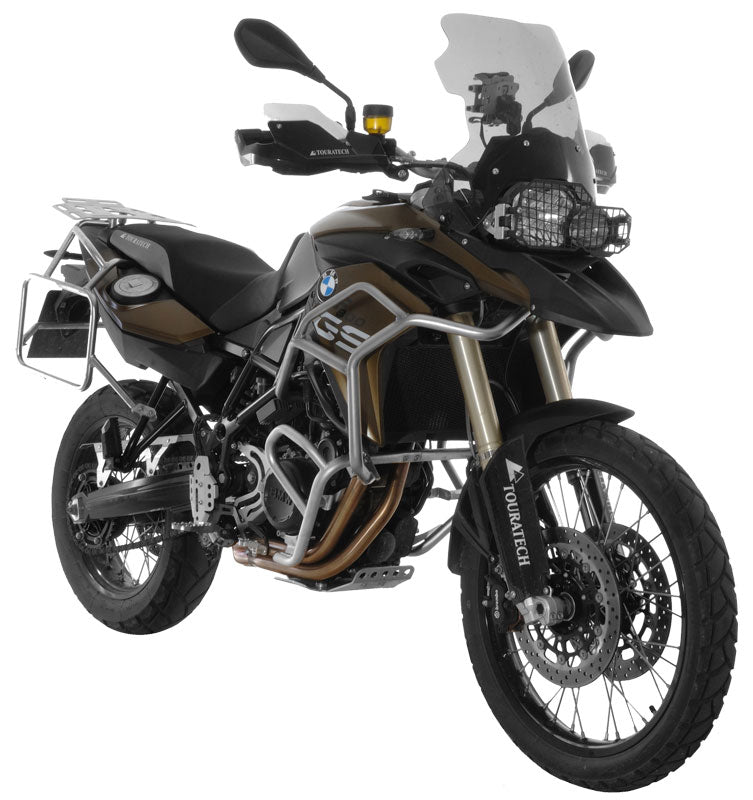 Sturzbügelerweiterung Edelstahl für BMW F700GS, F800GS ab 2013