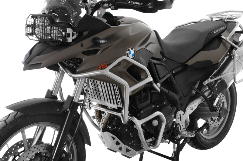 Sturzbügelerweiterung Edelstahl für BMW F700GS, F800GS ab 2013