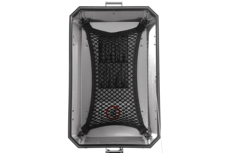 Netz M, für Deckelinnenseite für original Aluminium-Koffer BMW R1250GS/ R1250GS ADV/ R1200GS ADV/ F850GS/ F850GS ADV/ F800GS/ F800GS ADV
