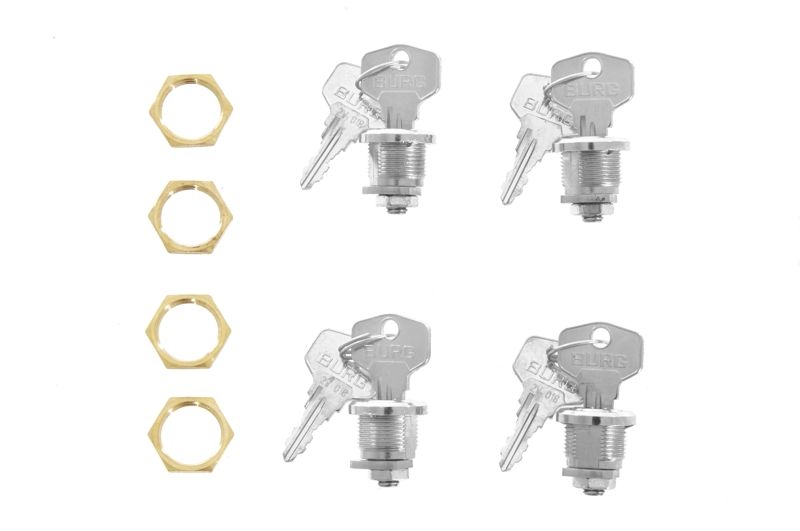 ZEGA Pro2 / ZEGA Pro/ZEGA Mundo Einbauschloss Set 4 Stück