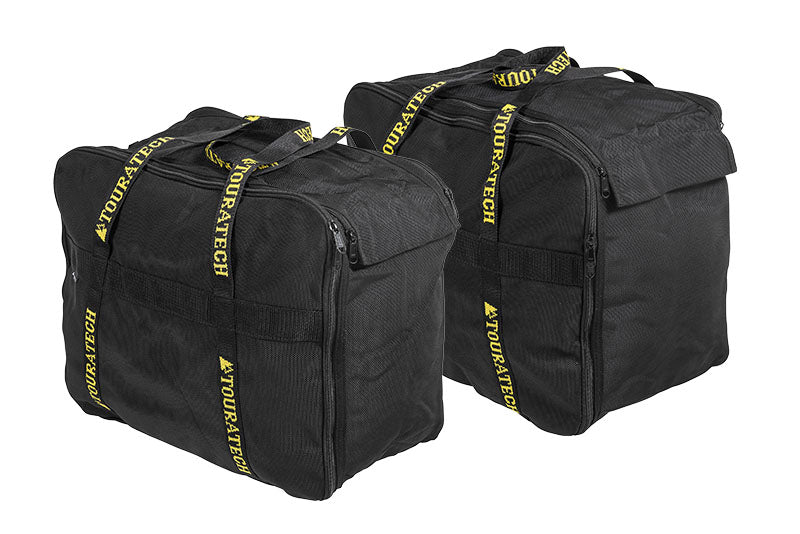 ZEGA Evo X "Premium Edition" Sondersystem "And-Black" 45/45 ltr. mit Edelstahlträger schwarz inkl. 2x Innentaschen und 6x Schlössern für Harley-Davidson RA1250 Pan America