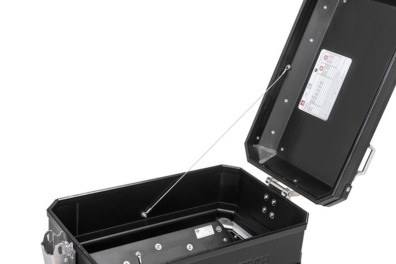 Koffererweiterung VOLUME BOOSTER für original BMW Aluminiumkoffer, schwarz (2 Stück)