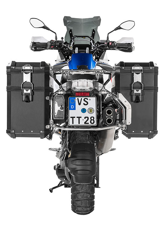 Koffererweiterung VOLUME BOOSTER für original BMW Aluminiumkoffer, schwarz (2 Stück)