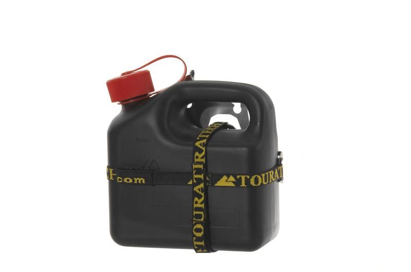ZEGA Pro2 Zubehörhalterset, Kanisterhalter inkl. Benzinkanister Touratech 3 Liter