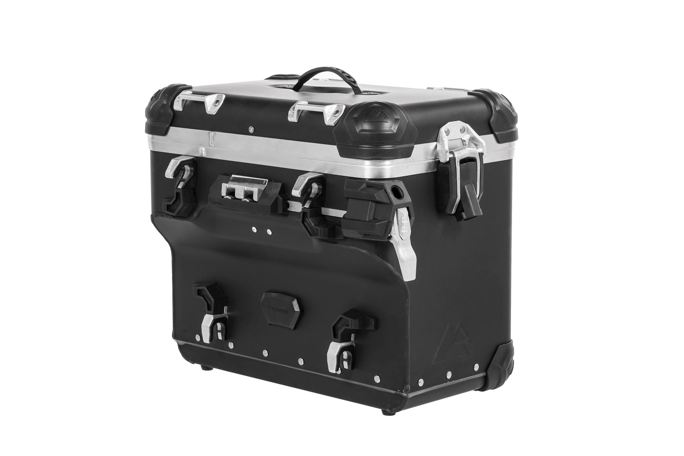 ZEGA Evo X "Premium Edition" Sondersystem "And-Black" 45/45 ltr. mit Edelstahlträger schwarz inkl. 2x Innentaschen und 6x Schlössern für Harley-Davidson RA1250 Pan America