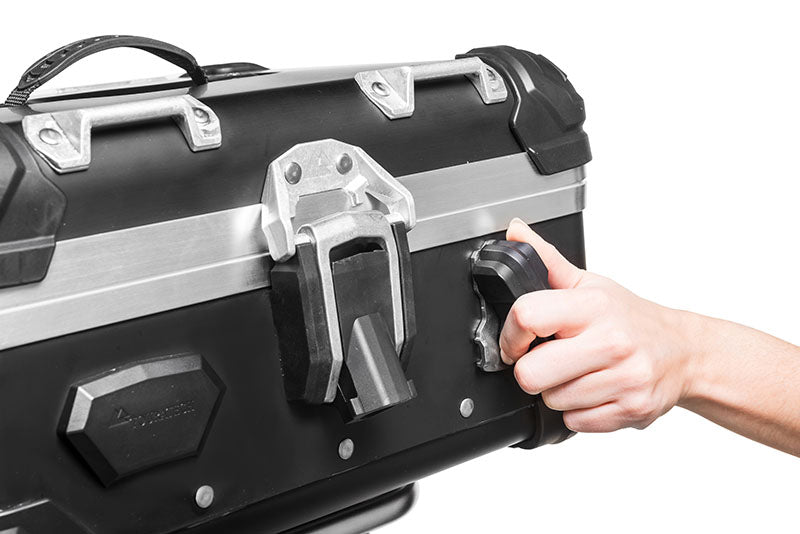 ZEGA Evo Topcase *And-Black*, 25 Liter mit Rapid Trap