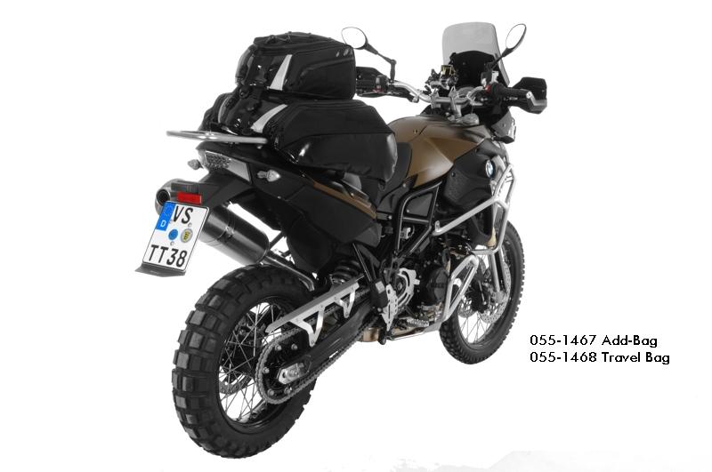 Soziustasche "Add Bag" Erweiterung für "Travel Bag Black Edition"