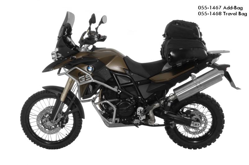 Soziustasche "Add Bag" Erweiterung für "Travel Bag Black Edition"