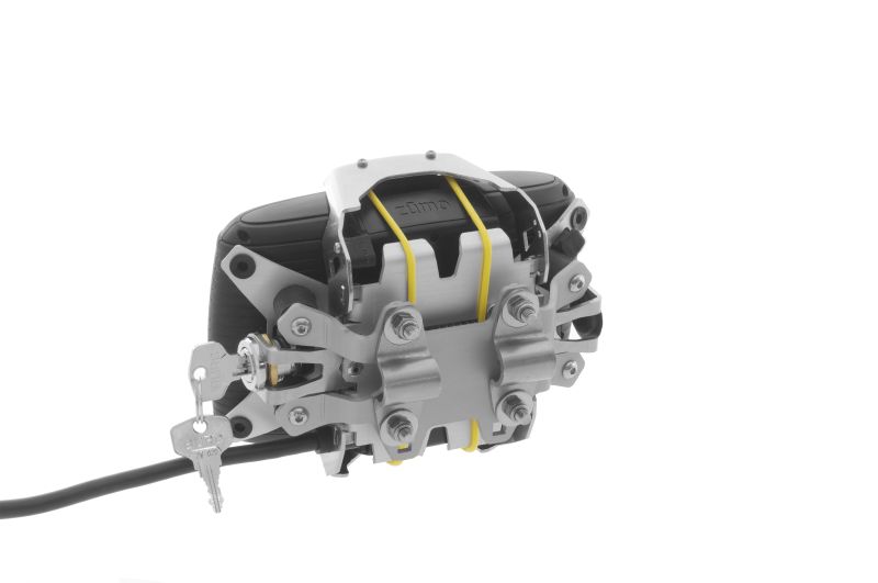 Lenkerhalterung Garmin zumo 590 / 595 LM *abschließbar* alu natur