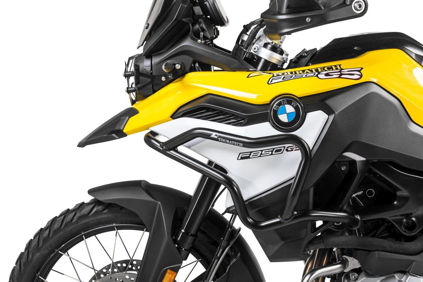 Sturzbügel Edelstahl, schwarz für BMW F850GS/ F750GS