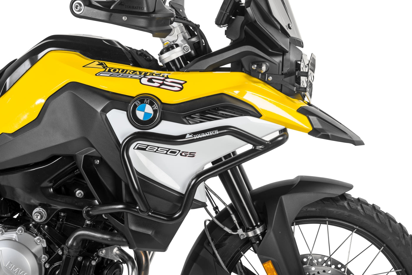 Sturzbügel Edelstahl, schwarz für BMW F850GS/ F750GS
