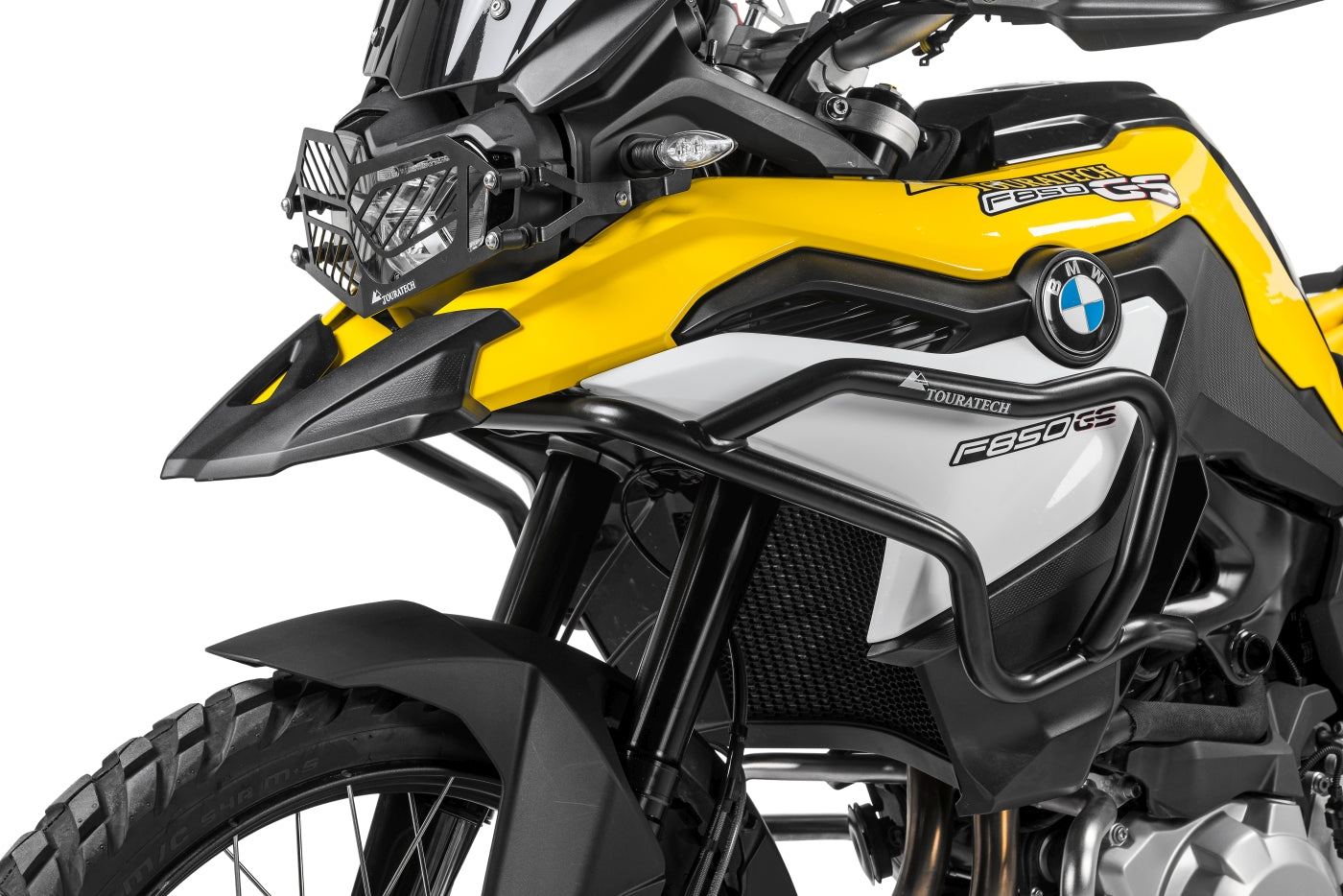 Sturzbügel Edelstahl, schwarz für BMW F850GS/ F750GS