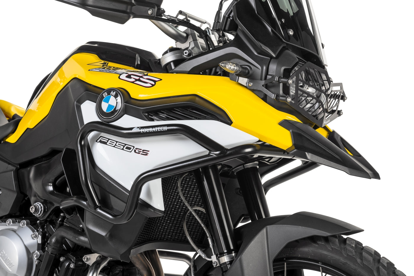 Sturzbügel Edelstahl, schwarz für BMW F850GS/ F750GS
