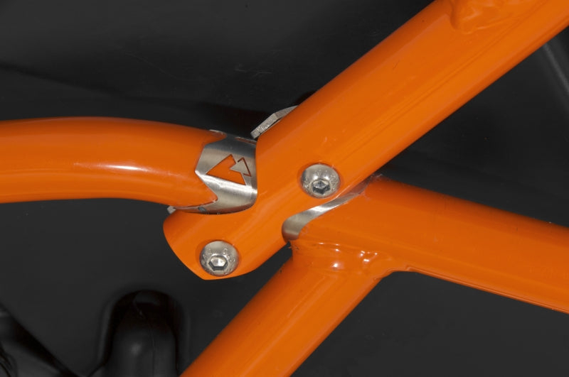 Sturzbügelerweiterung KTM 1050 Adventure/ 1090 Adventure/ 1190 Adventure/ 1190 Adventure R für original KTM-Sturzbügel, orange
