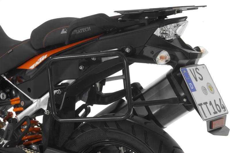 Kofferträger schwarz für KTM 1050 Adventure/ 1090 Adventure/ 1290 Super Adventure/ 1190 Adventure/ 1190 Adventure R