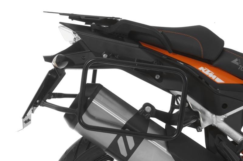 Kofferträger schwarz für KTM 1050 Adventure/ 1090 Adventure/ 1290 Super Adventure/ 1190 Adventure/ 1190 Adventure R
