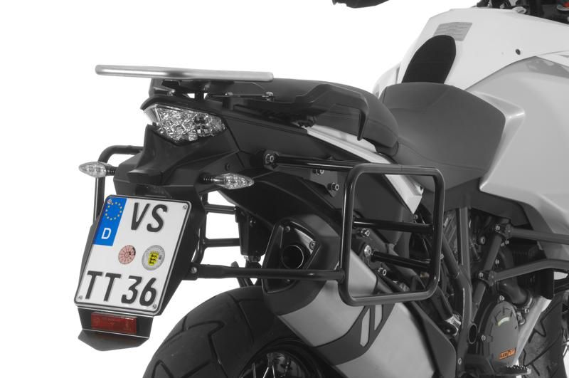 Kofferträger schwarz für KTM 1050 Adventure/ 1090 Adventure/ 1290 Super Adventure/ 1190 Adventure/ 1190 Adventure R