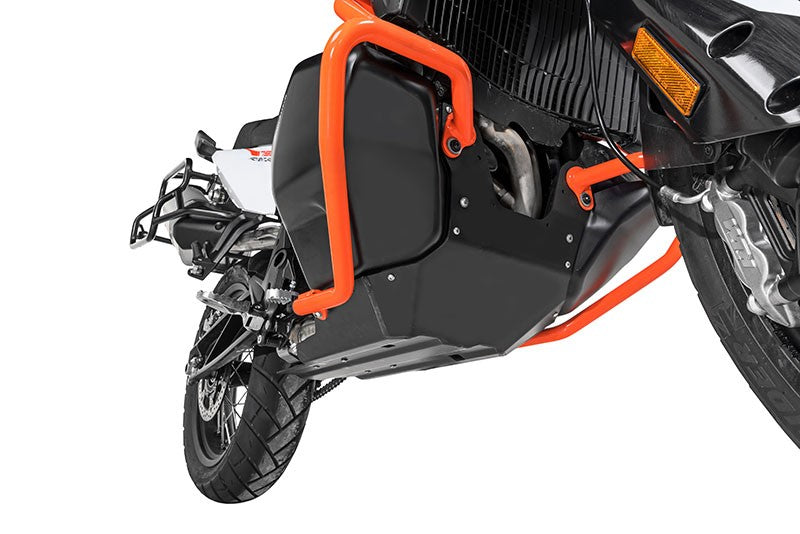 Motorschutz RALLYE Evo, Alu schwarz für KTM 790 Adventure/ 790 Adventure R