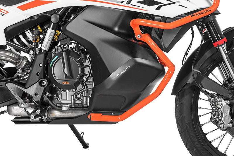 Motorschutz RALLYE Evo, Alu schwarz für KTM 790 Adventure/ 790 Adventure R