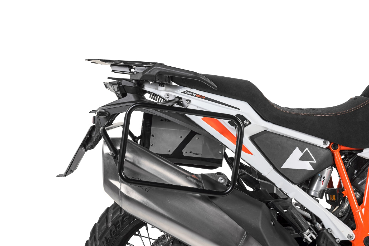 Kofferträger Edelstahl schwarz KTM 1290 Super Adventure S/R ab 2021