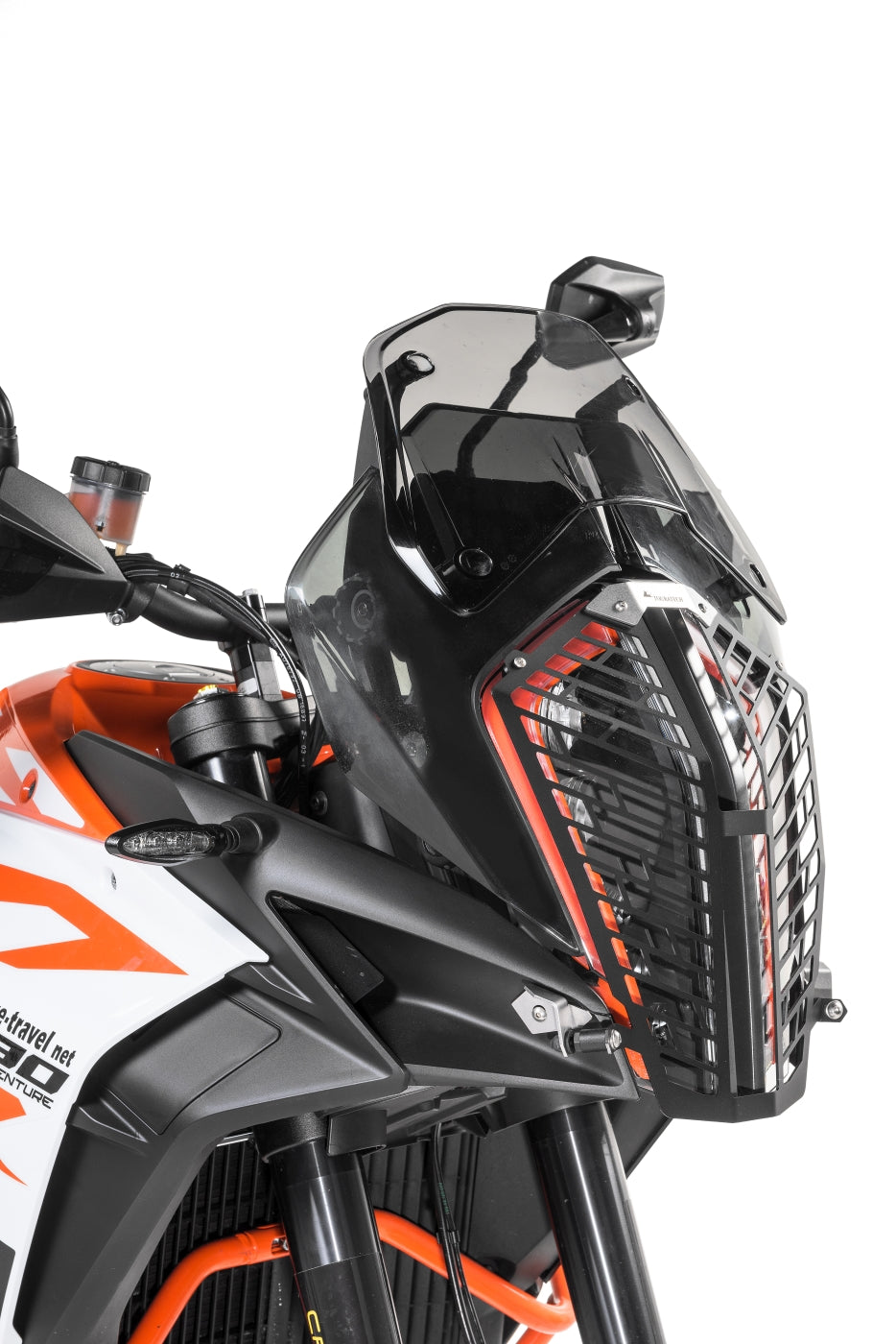 Scheinwerferschutz Aluminium mit Schnellverschluss für KTM 1290 Super Adventure S/ R (2017-2020) *OFFROAD USE ONLY*