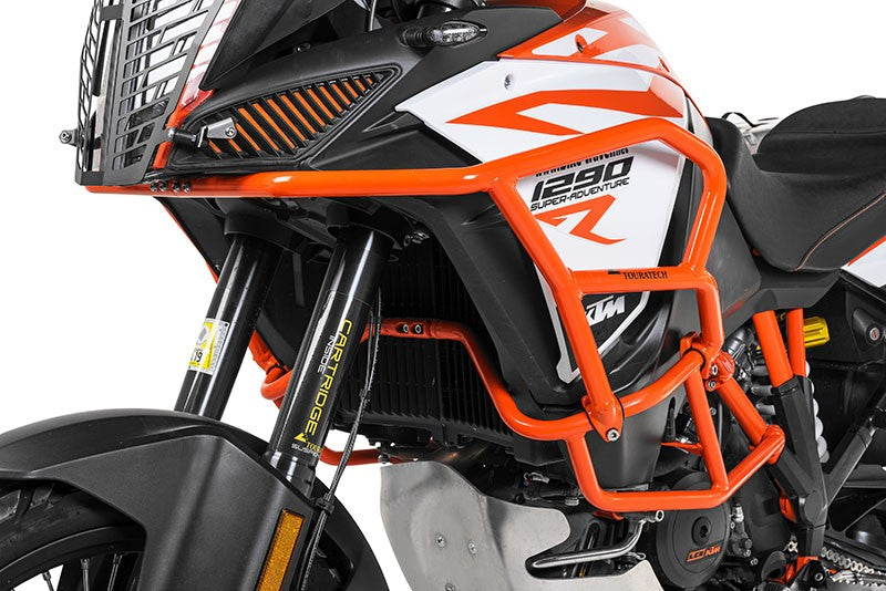 Sturzbügelerweiterung orange für KTM 1290 Super Adventure S / R