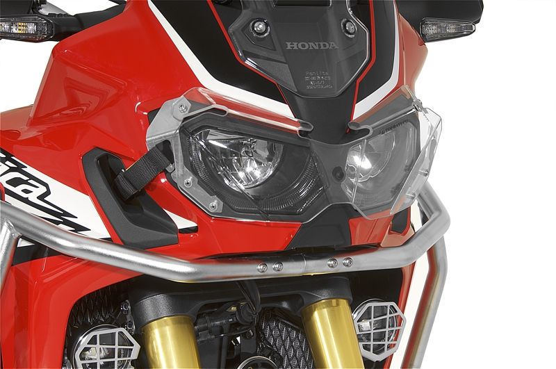 Scheinwerferschutz Makrolon mit Schnellverschluss, Honda CRF1000L Africa Twin/ CRF1000L Adventure Sports *OFFROAD USE ONLY*