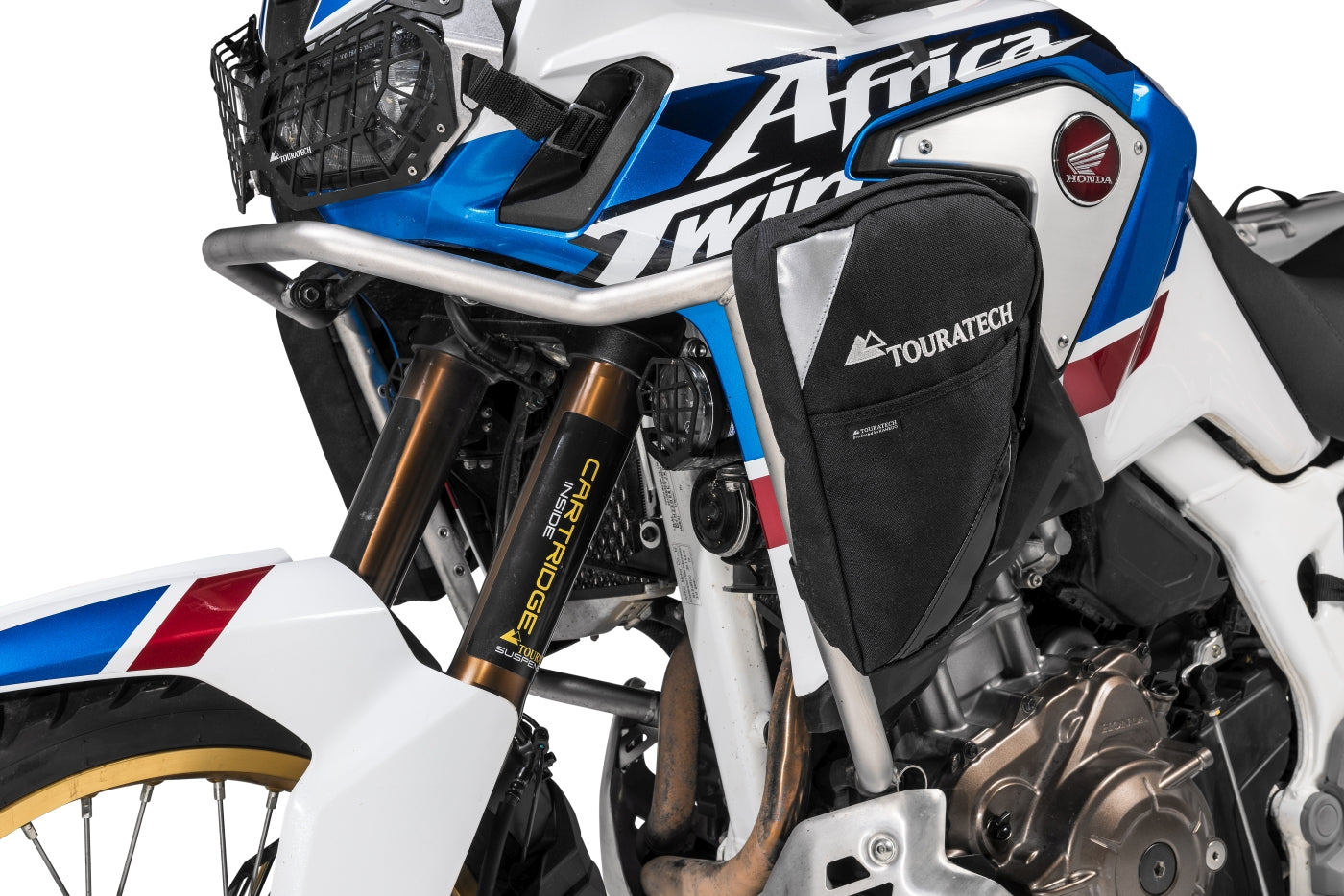 Taschen Ambato für originalen Honda-Sturzbügel für Honda CRF1000L Africa Twin/ CRF1000L Adventure Sports, (1 Paar)
