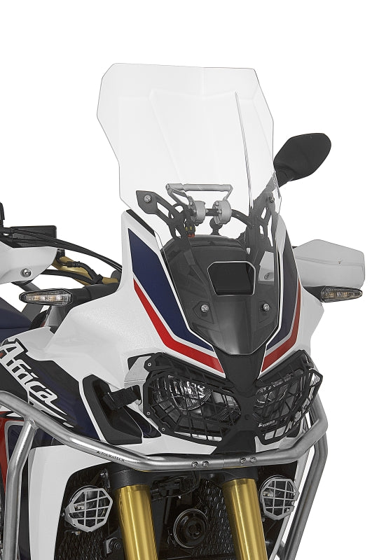 Windschild, L, transparent, für Honda CRF1000L Africa Twin/ CRF1000L Adventure Sports