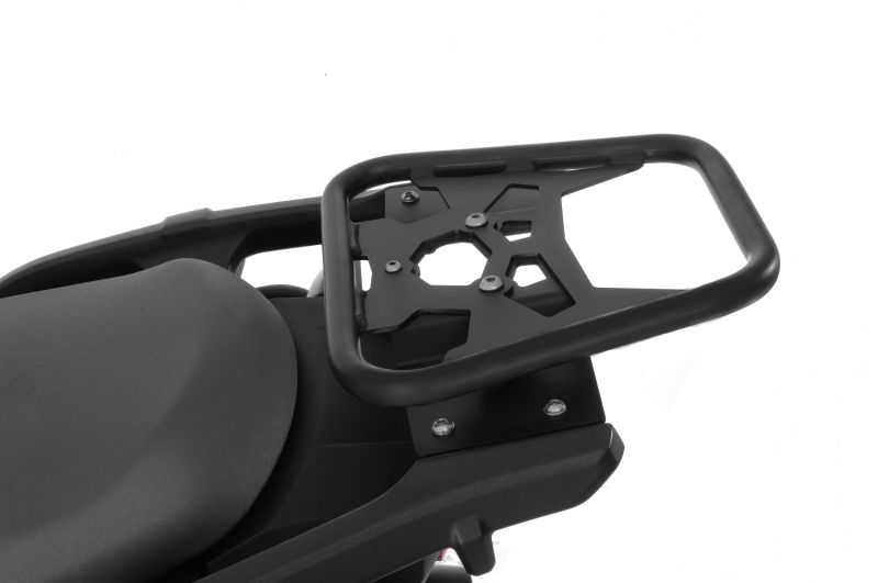 ZEGA Topcaseträger Edelstahl schwarz für Kawasaki Versys 1000