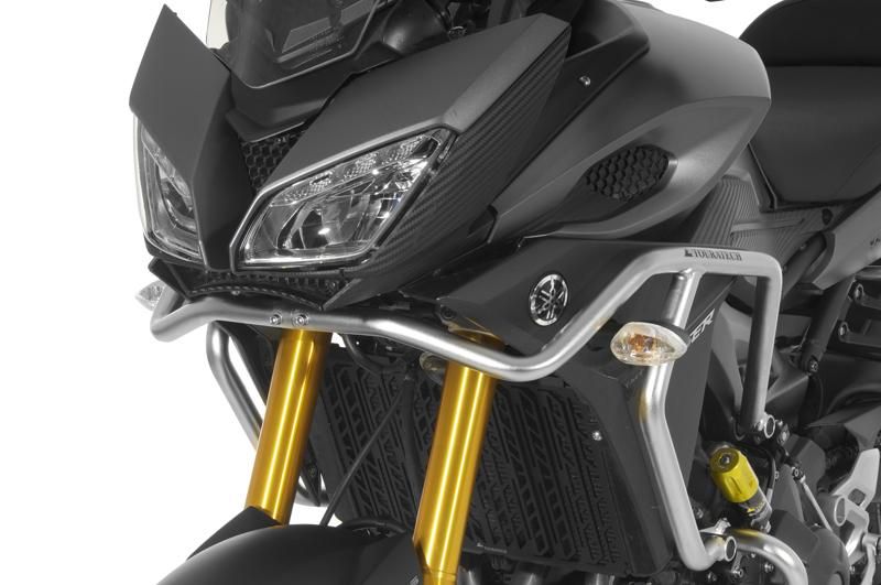 Kühlerschutz Yamaha MT-09 Tracer, Aluminium, schwarz