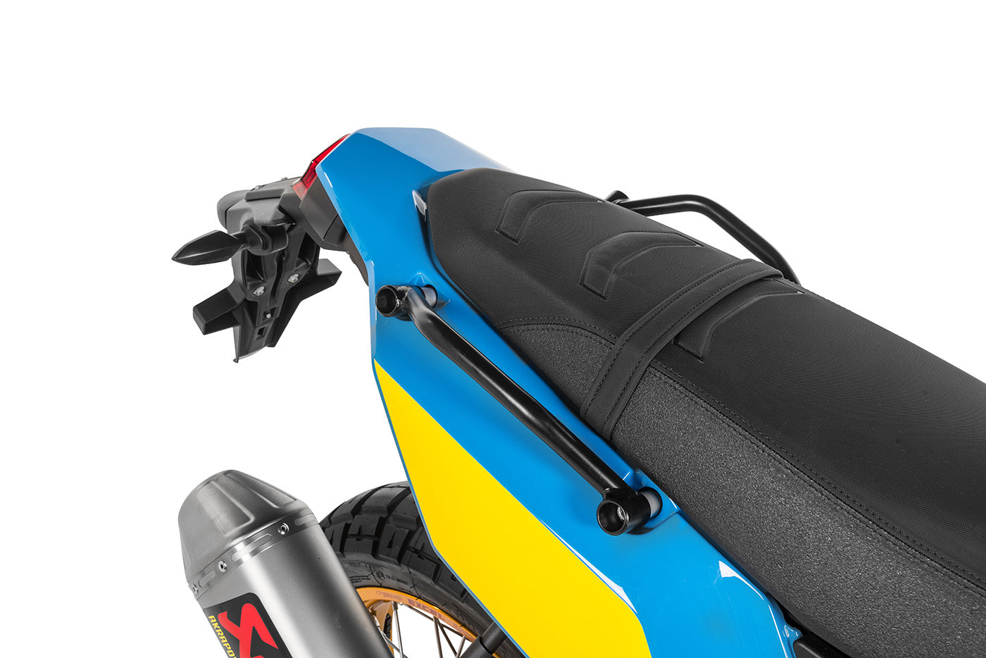 Soziushaltegriffe / Bergegriffe schwarz für Yamaha Tenere 700 / World Raid