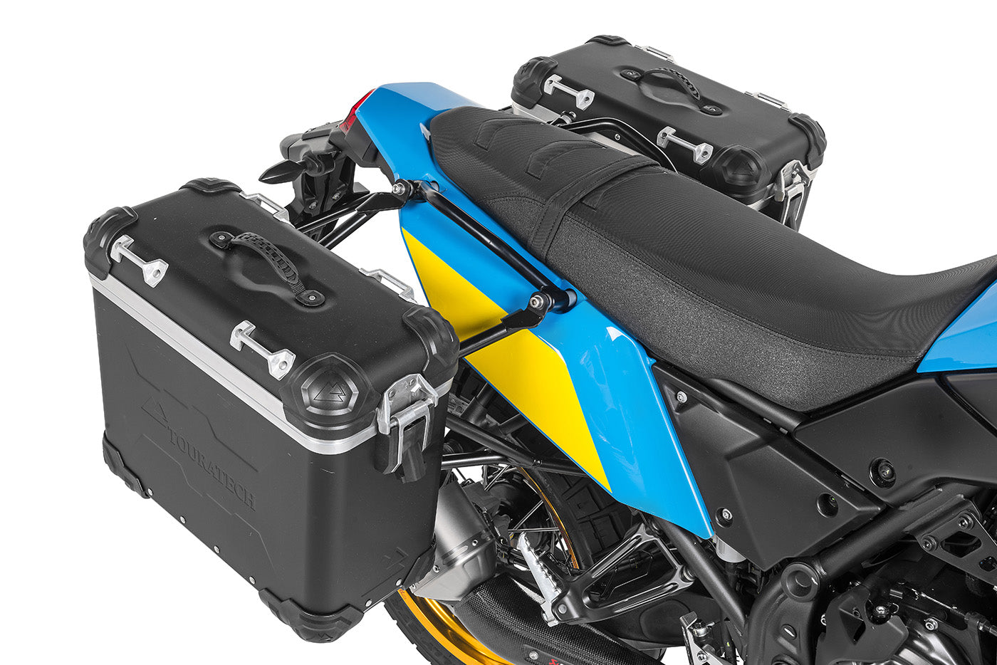 Soziushaltegriffe / Bergegriffe schwarz für Yamaha Tenere 700 / World Raid