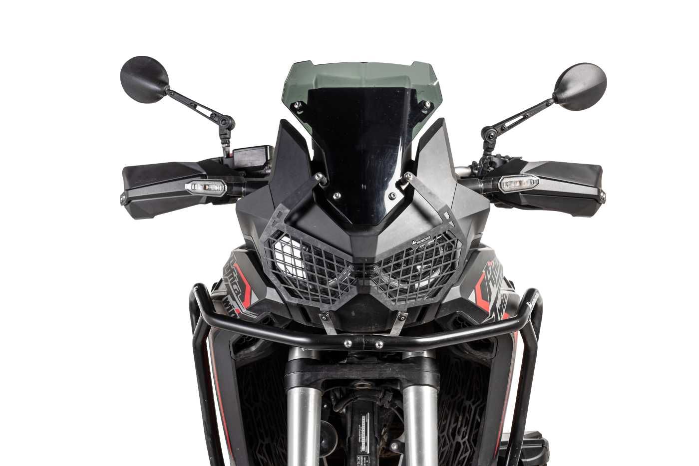 Handprotektoren DEFENSA Expedition, schwarz, für Honda CRF1100L Africa Twin / CRF1100L Adventure Sports