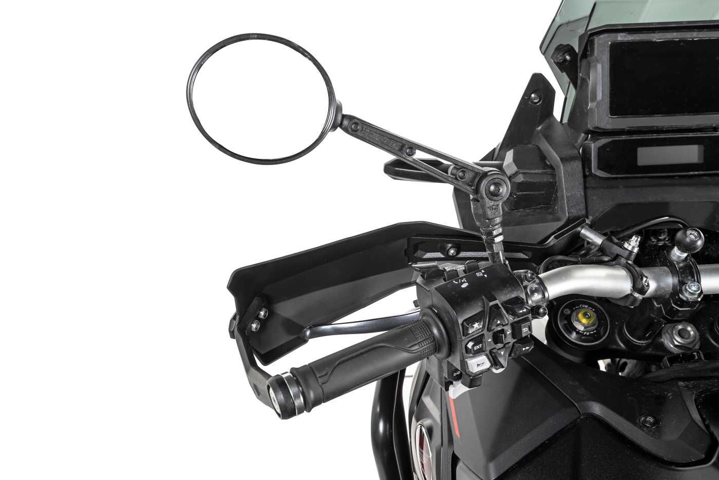 Handprotektoren DEFENSA Expedition, schwarz, für Honda CRF1100L Africa Twin / CRF1100L Adventure Sports