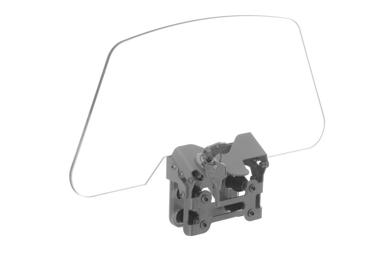 Spoiler für Windschild universal abschließbar